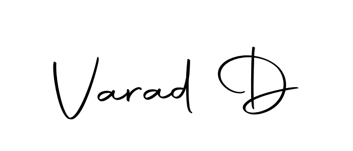The best way (Autography-DOLnW) to make a short signature is to pick only two or three words in your name. The name Varad D include a total of six letters. For converting this name. Varad D signature style 10 images and pictures png