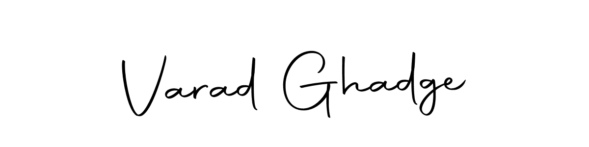 Autography-DOLnW is a professional signature style that is perfect for those who want to add a touch of class to their signature. It is also a great choice for those who want to make their signature more unique. Get Varad Ghadge name to fancy signature for free. Varad Ghadge signature style 10 images and pictures png