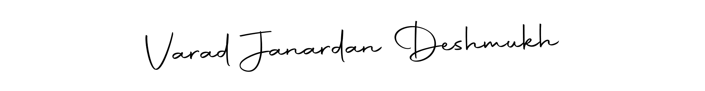 Make a beautiful signature design for name Varad Janardan Deshmukh. Use this online signature maker to create a handwritten signature for free. Varad Janardan Deshmukh signature style 10 images and pictures png