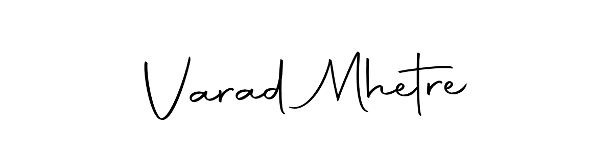 Varad Mhetre stylish signature style. Best Handwritten Sign (Autography-DOLnW) for my name. Handwritten Signature Collection Ideas for my name Varad Mhetre. Varad Mhetre signature style 10 images and pictures png