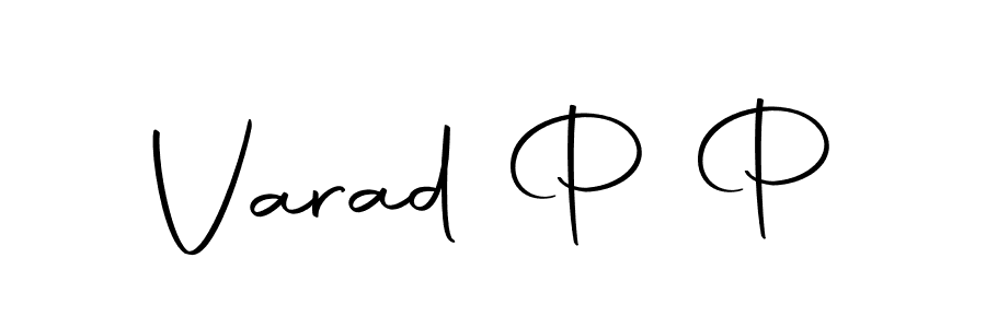 It looks lik you need a new signature style for name Varad P P. Design unique handwritten (Autography-DOLnW) signature with our free signature maker in just a few clicks. Varad P P signature style 10 images and pictures png