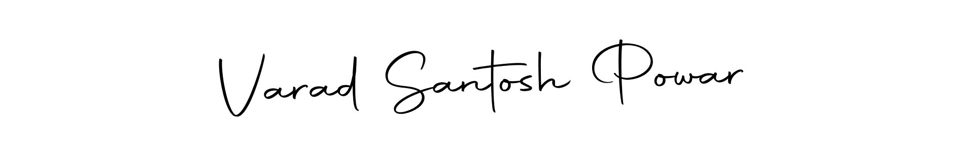 Varad Santosh Powar stylish signature style. Best Handwritten Sign (Autography-DOLnW) for my name. Handwritten Signature Collection Ideas for my name Varad Santosh Powar. Varad Santosh Powar signature style 10 images and pictures png