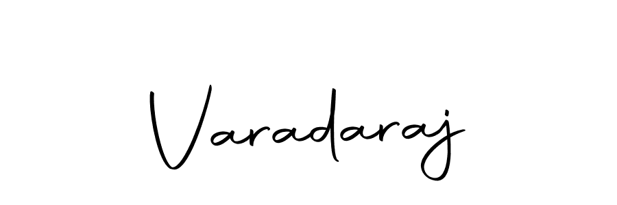 Make a beautiful signature design for name Varadaraj. Use this online signature maker to create a handwritten signature for free. Varadaraj signature style 10 images and pictures png