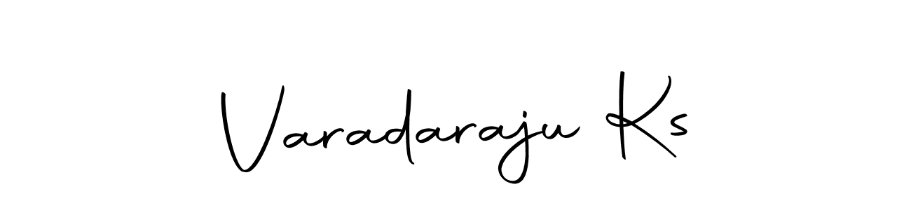 Create a beautiful signature design for name Varadaraju Ks. With this signature (Autography-DOLnW) fonts, you can make a handwritten signature for free. Varadaraju Ks signature style 10 images and pictures png