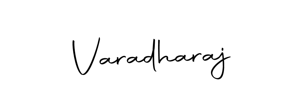 Make a beautiful signature design for name Varadharaj. Use this online signature maker to create a handwritten signature for free. Varadharaj signature style 10 images and pictures png