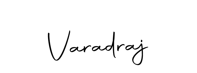 Design your own signature with our free online signature maker. With this signature software, you can create a handwritten (Autography-DOLnW) signature for name Varadraj. Varadraj signature style 10 images and pictures png