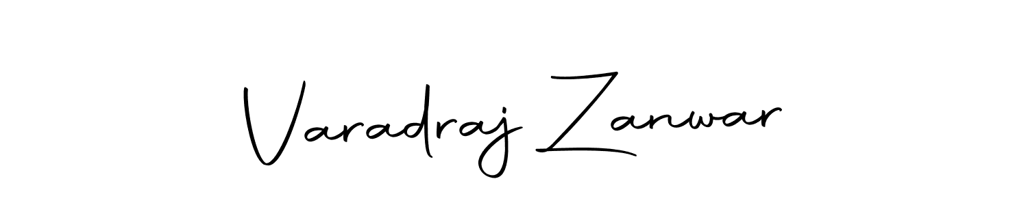 Make a beautiful signature design for name Varadraj Zanwar. Use this online signature maker to create a handwritten signature for free. Varadraj Zanwar signature style 10 images and pictures png