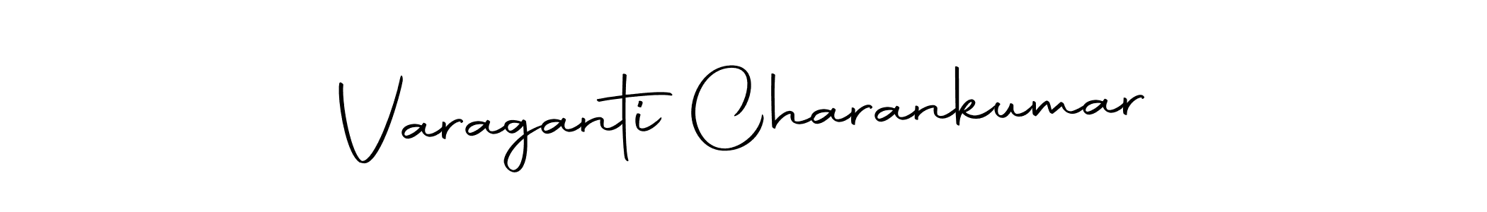 Create a beautiful signature design for name Varaganti Charankumar. With this signature (Autography-DOLnW) fonts, you can make a handwritten signature for free. Varaganti Charankumar signature style 10 images and pictures png