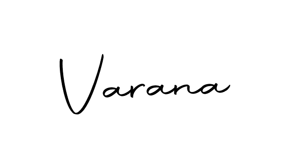 Make a beautiful signature design for name Varana. With this signature (Autography-DOLnW) style, you can create a handwritten signature for free. Varana signature style 10 images and pictures png