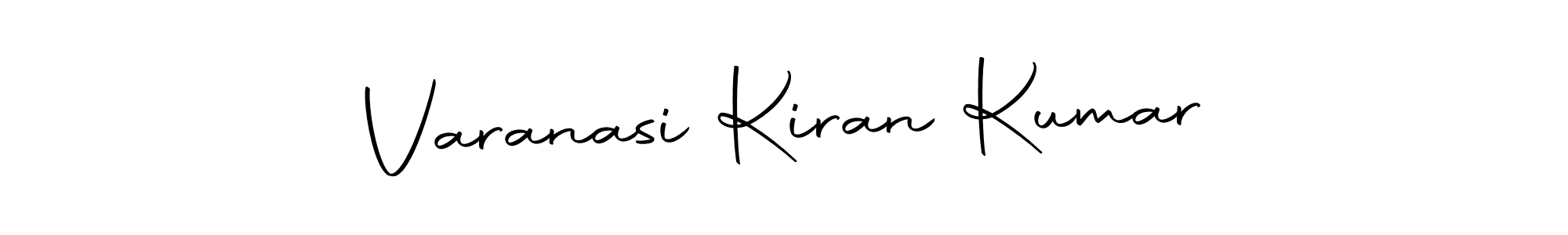 Make a short Varanasi Kiran Kumar signature style. Manage your documents anywhere anytime using Autography-DOLnW. Create and add eSignatures, submit forms, share and send files easily. Varanasi Kiran Kumar signature style 10 images and pictures png