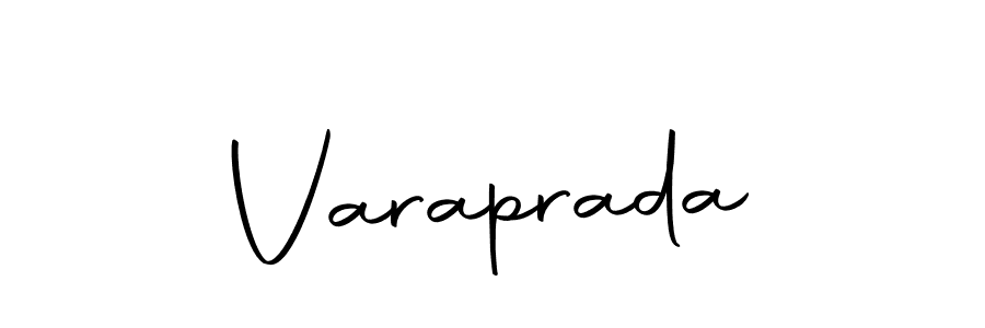 You can use this online signature creator to create a handwritten signature for the name Varaprada. This is the best online autograph maker. Varaprada signature style 10 images and pictures png