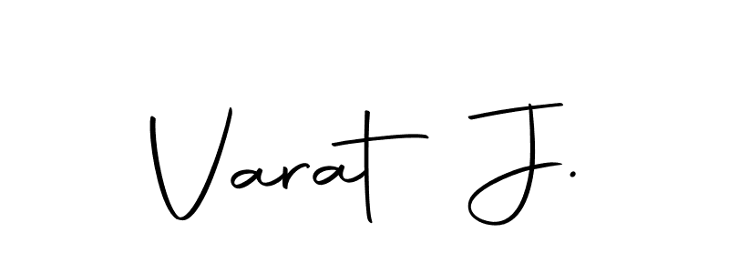 How to Draw Varat J. signature style? Autography-DOLnW is a latest design signature styles for name Varat J.. Varat J. signature style 10 images and pictures png