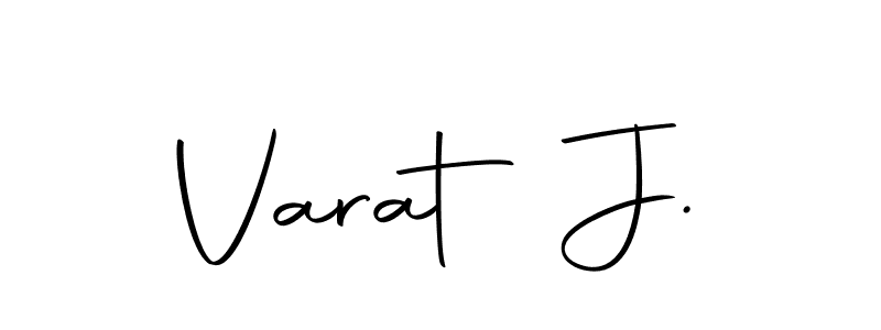 Autography-DOLnW is a professional signature style that is perfect for those who want to add a touch of class to their signature. It is also a great choice for those who want to make their signature more unique. Get Varat J. name to fancy signature for free. Varat J. signature style 10 images and pictures png