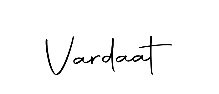 Make a beautiful signature design for name Vardaat. With this signature (Autography-DOLnW) style, you can create a handwritten signature for free. Vardaat signature style 10 images and pictures png