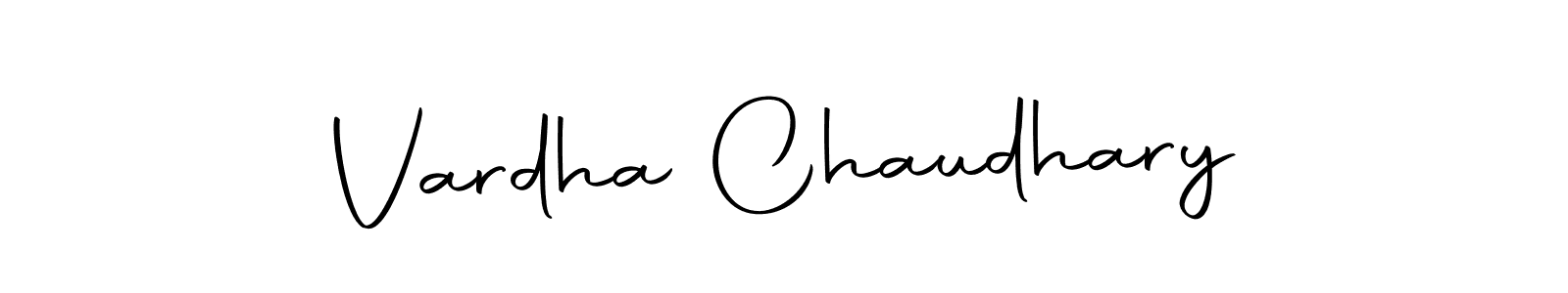 How to make Vardha Chaudhary signature? Autography-DOLnW is a professional autograph style. Create handwritten signature for Vardha Chaudhary name. Vardha Chaudhary signature style 10 images and pictures png