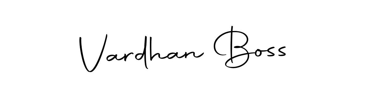 Make a beautiful signature design for name Vardhan Boss. Use this online signature maker to create a handwritten signature for free. Vardhan Boss signature style 10 images and pictures png