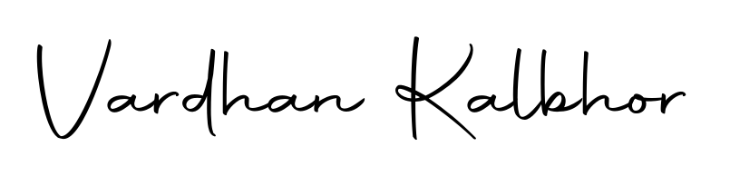 Design your own signature with our free online signature maker. With this signature software, you can create a handwritten (Autography-DOLnW) signature for name Vardhan Kalbhor. Vardhan Kalbhor signature style 10 images and pictures png