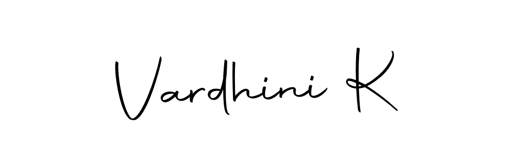 Also we have Vardhini K name is the best signature style. Create professional handwritten signature collection using Autography-DOLnW autograph style. Vardhini K signature style 10 images and pictures png
