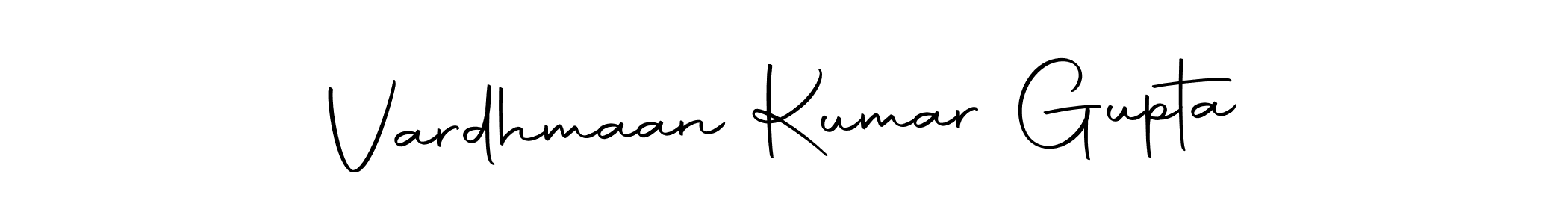 Make a beautiful signature design for name Vardhmaan Kumar Gupta. Use this online signature maker to create a handwritten signature for free. Vardhmaan Kumar Gupta signature style 10 images and pictures png