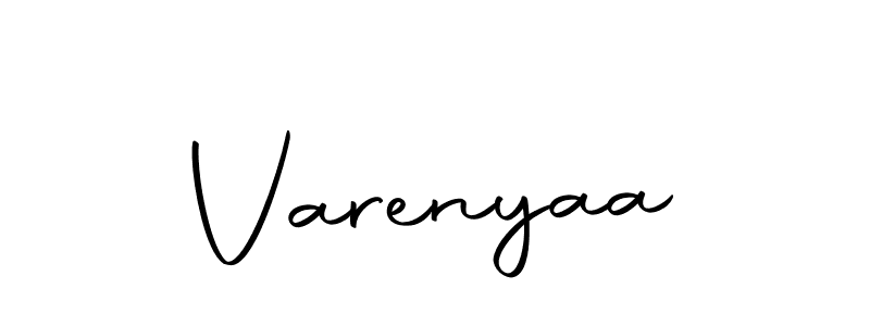 Make a beautiful signature design for name Varenyaa. Use this online signature maker to create a handwritten signature for free. Varenyaa signature style 10 images and pictures png