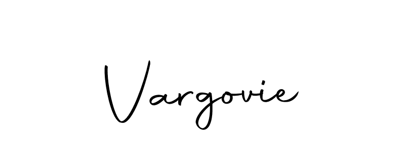 How to make Vargovie name signature. Use Autography-DOLnW style for creating short signs online. This is the latest handwritten sign. Vargovie signature style 10 images and pictures png
