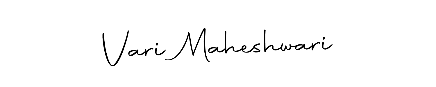 How to make Vari Maheshwari signature? Autography-DOLnW is a professional autograph style. Create handwritten signature for Vari Maheshwari name. Vari Maheshwari signature style 10 images and pictures png