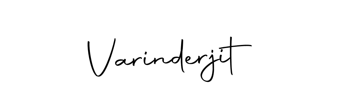 Make a beautiful signature design for name Varinderjit. Use this online signature maker to create a handwritten signature for free. Varinderjit signature style 10 images and pictures png