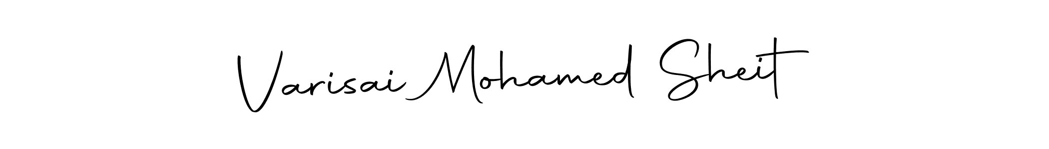 It looks lik you need a new signature style for name Varisai Mohamed Sheit. Design unique handwritten (Autography-DOLnW) signature with our free signature maker in just a few clicks. Varisai Mohamed Sheit signature style 10 images and pictures png