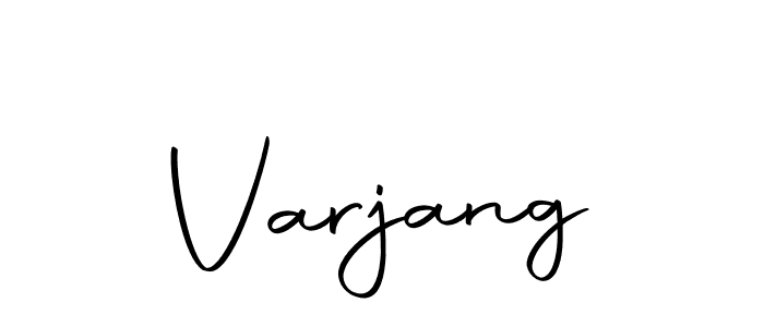 How to make Varjang name signature. Use Autography-DOLnW style for creating short signs online. This is the latest handwritten sign. Varjang signature style 10 images and pictures png