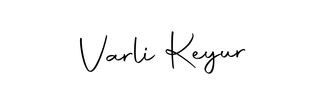 Varli Keyur stylish signature style. Best Handwritten Sign (Autography-DOLnW) for my name. Handwritten Signature Collection Ideas for my name Varli Keyur. Varli Keyur signature style 10 images and pictures png