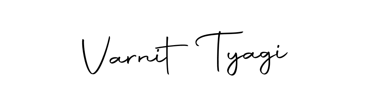 You should practise on your own different ways (Autography-DOLnW) to write your name (Varnit Tyagi) in signature. don't let someone else do it for you. Varnit Tyagi signature style 10 images and pictures png