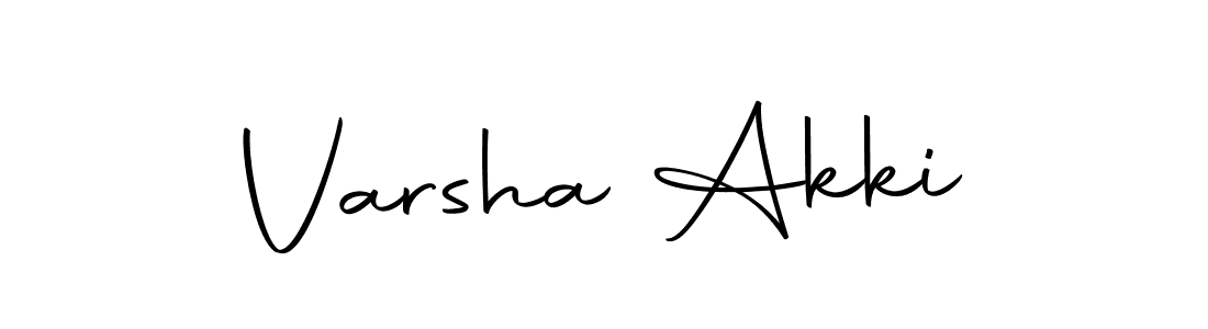 How to make Varsha Akki signature? Autography-DOLnW is a professional autograph style. Create handwritten signature for Varsha Akki name. Varsha Akki signature style 10 images and pictures png