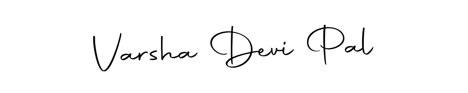 Make a short Varsha Devi Pal signature style. Manage your documents anywhere anytime using Autography-DOLnW. Create and add eSignatures, submit forms, share and send files easily. Varsha Devi Pal signature style 10 images and pictures png