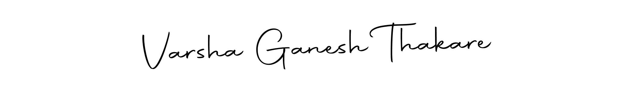 Design your own signature with our free online signature maker. With this signature software, you can create a handwritten (Autography-DOLnW) signature for name Varsha Ganesh Thakare. Varsha Ganesh Thakare signature style 10 images and pictures png
