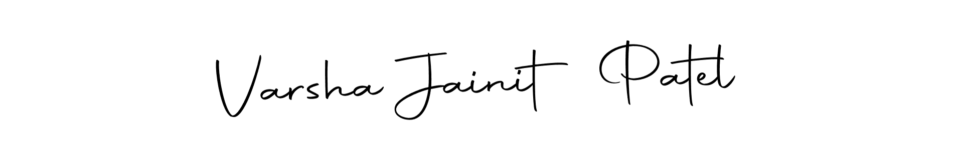 Similarly Autography-DOLnW is the best handwritten signature design. Signature creator online .You can use it as an online autograph creator for name Varsha Jainit Patel. Varsha Jainit Patel signature style 10 images and pictures png