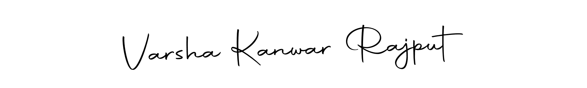 You can use this online signature creator to create a handwritten signature for the name Varsha Kanwar Rajput. This is the best online autograph maker. Varsha Kanwar Rajput signature style 10 images and pictures png