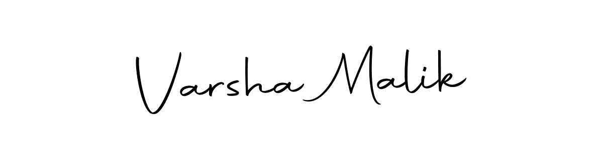 It looks lik you need a new signature style for name Varsha Malik. Design unique handwritten (Autography-DOLnW) signature with our free signature maker in just a few clicks. Varsha Malik signature style 10 images and pictures png