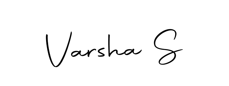 This is the best signature style for the Varsha S name. Also you like these signature font (Autography-DOLnW). Mix name signature. Varsha S signature style 10 images and pictures png