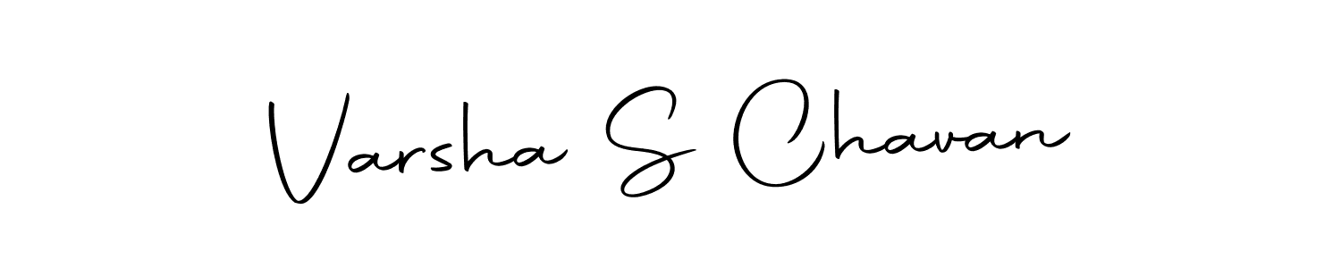 Varsha S Chavan stylish signature style. Best Handwritten Sign (Autography-DOLnW) for my name. Handwritten Signature Collection Ideas for my name Varsha S Chavan. Varsha S Chavan signature style 10 images and pictures png