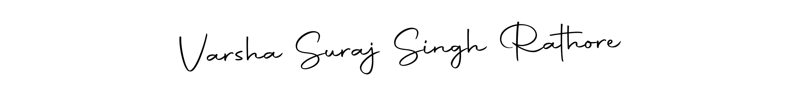 It looks lik you need a new signature style for name Varsha Suraj Singh Rathore. Design unique handwritten (Autography-DOLnW) signature with our free signature maker in just a few clicks. Varsha Suraj Singh Rathore signature style 10 images and pictures png