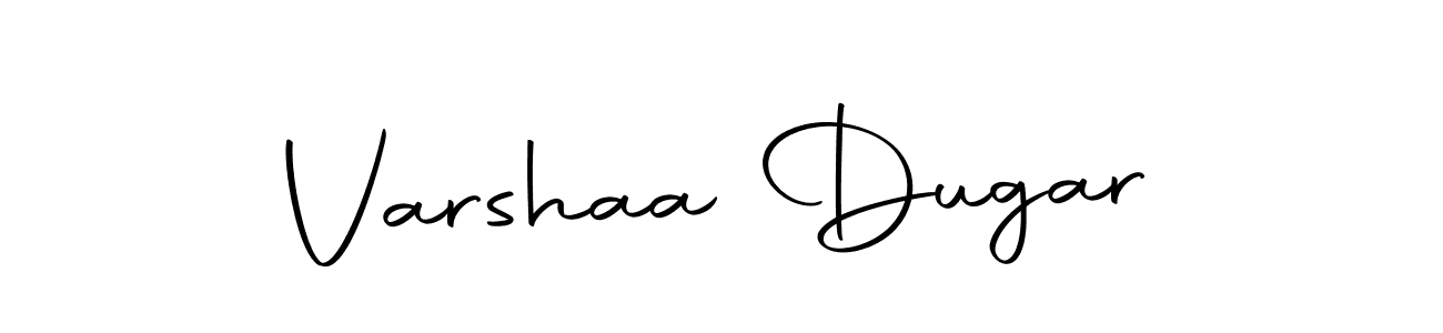 You should practise on your own different ways (Autography-DOLnW) to write your name (Varshaa Dugar) in signature. don't let someone else do it for you. Varshaa Dugar signature style 10 images and pictures png