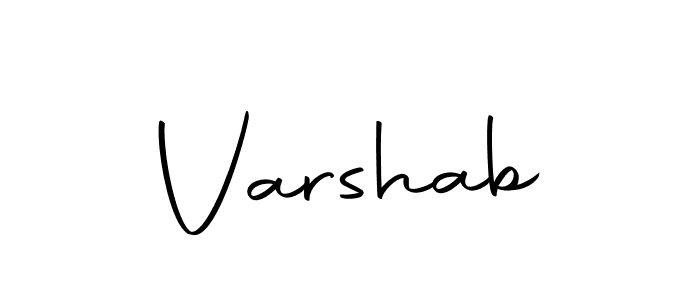 Also we have Varshab name is the best signature style. Create professional handwritten signature collection using Autography-DOLnW autograph style. Varshab signature style 10 images and pictures png