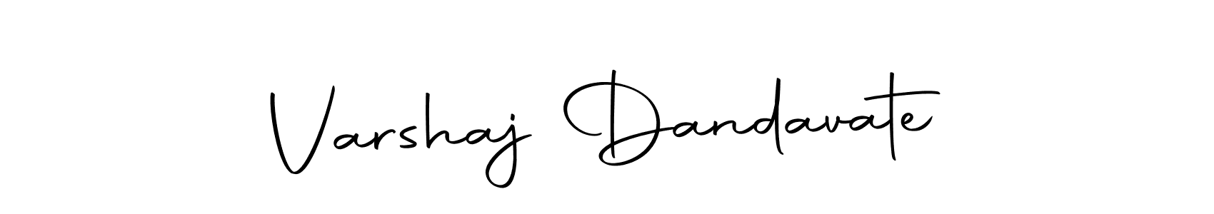 Make a short Varshaj Dandavate signature style. Manage your documents anywhere anytime using Autography-DOLnW. Create and add eSignatures, submit forms, share and send files easily. Varshaj Dandavate signature style 10 images and pictures png