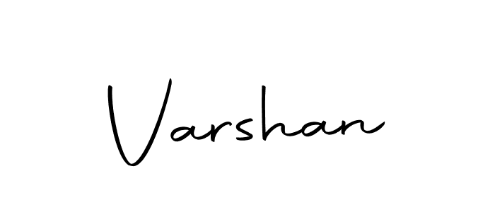 Make a beautiful signature design for name Varshan. Use this online signature maker to create a handwritten signature for free. Varshan signature style 10 images and pictures png