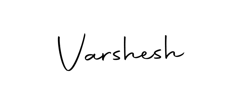 The best way (Autography-DOLnW) to make a short signature is to pick only two or three words in your name. The name Varshesh include a total of six letters. For converting this name. Varshesh signature style 10 images and pictures png