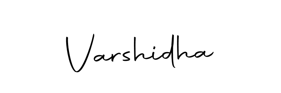 The best way (Autography-DOLnW) to make a short signature is to pick only two or three words in your name. The name Varshidha include a total of six letters. For converting this name. Varshidha signature style 10 images and pictures png