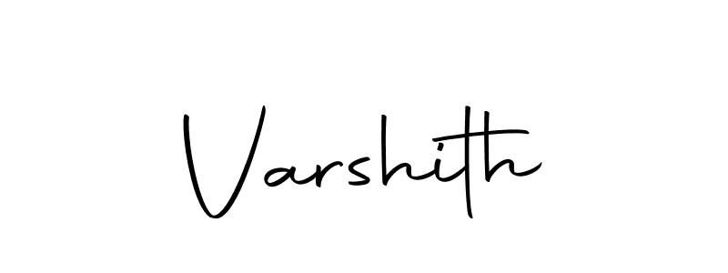 Make a beautiful signature design for name Varshith. With this signature (Autography-DOLnW) style, you can create a handwritten signature for free. Varshith signature style 10 images and pictures png