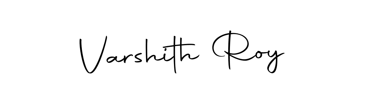 You can use this online signature creator to create a handwritten signature for the name Varshith Roy. This is the best online autograph maker. Varshith Roy signature style 10 images and pictures png