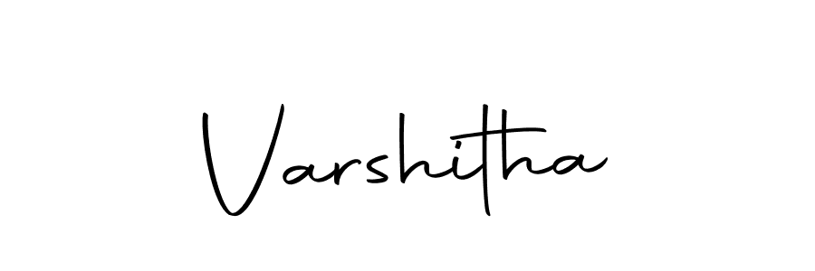 Use a signature maker to create a handwritten signature online. With this signature software, you can design (Autography-DOLnW) your own signature for name Varshitha. Varshitha signature style 10 images and pictures png