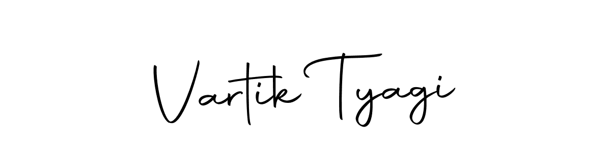 This is the best signature style for the Vartik Tyagi name. Also you like these signature font (Autography-DOLnW). Mix name signature. Vartik Tyagi signature style 10 images and pictures png